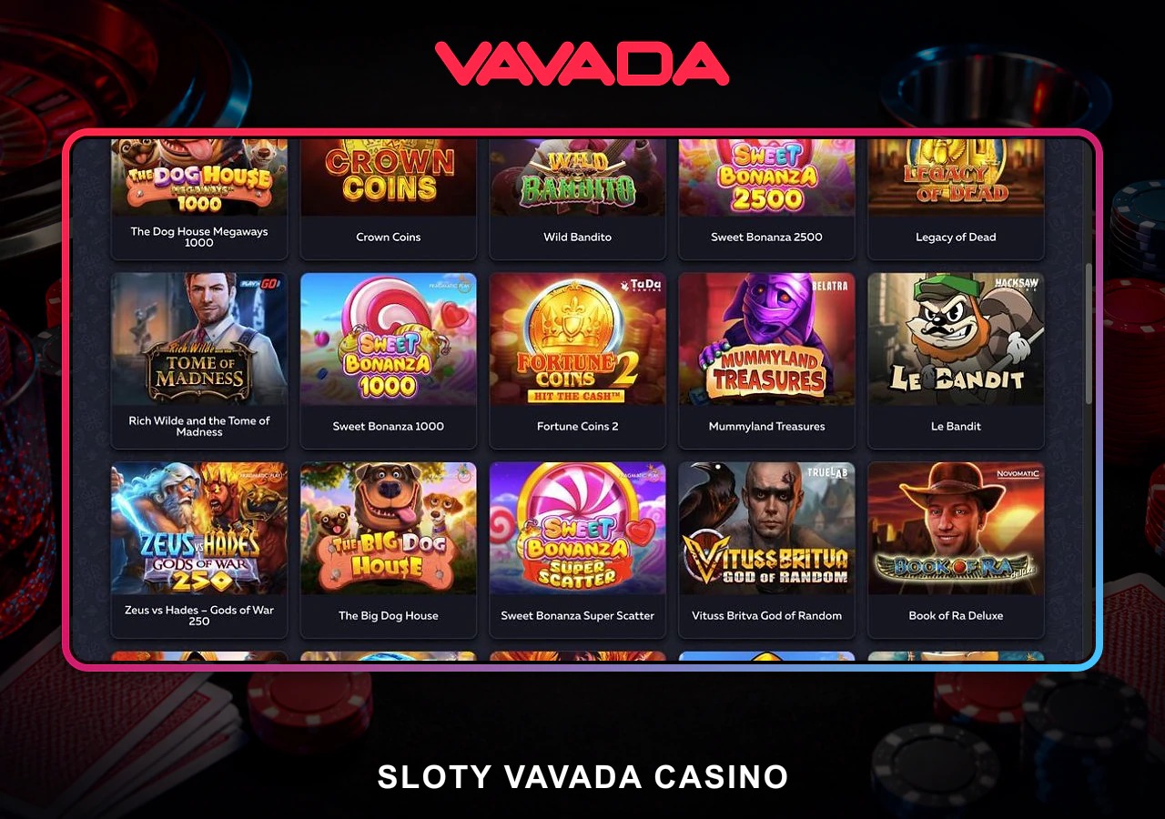 Sloty Vavada Casino: popularne serie, nowości i różne mechaniki automatów.